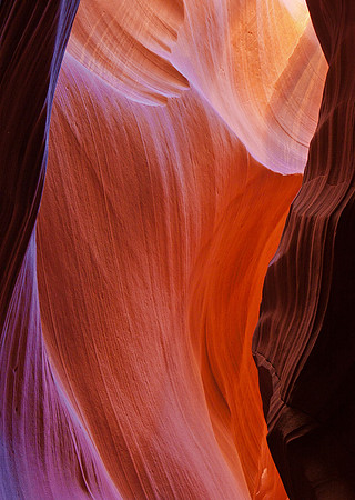 Rock Torso, Antelope Slot Canyon, Colorado Plateau