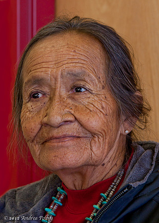 Navajo, Woman, America, Elderly, South West, Arizona, Colorado P