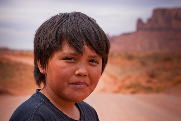 Navajo Boy, American Indians, American South West, Arizona, Colorado Plateau