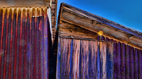 Gold Mine Buiildings, Abandoned, Cripple Creek, CO