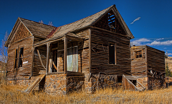 Abandoned Gold Miner's Home, Cripple Creek, CO