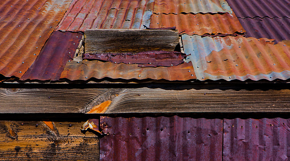 Gold Mine Buiildings, Abandoned, Cripple Creek, CO