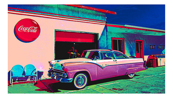 Solarized Fairlane & Ice Cream Shop