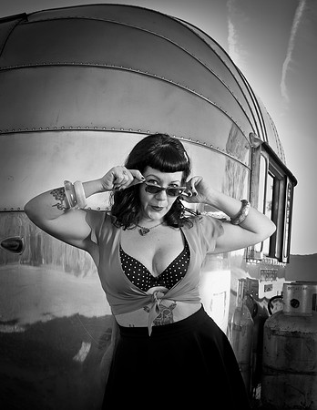Airstream Pin-Up Girl