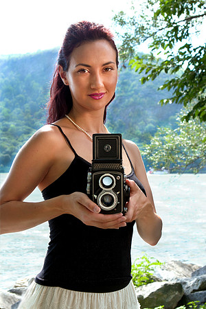Portrait Female  Woman Retouching Photography Hasselblad