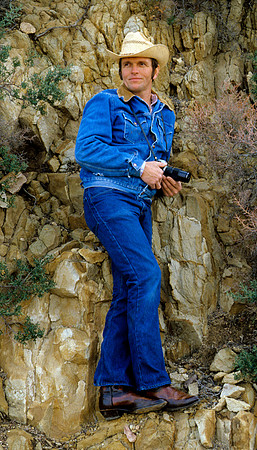 Cowboy in Ojai, CA, Outdoor Model Portrait Photography