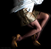 Mimi in Studies of Fabric and Lighting