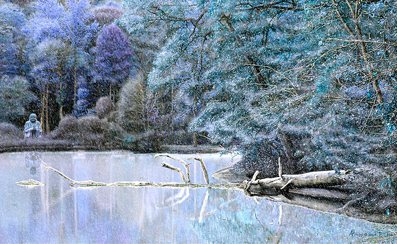 Winter Scenic Digital Composite Fantasy Photo Illustration