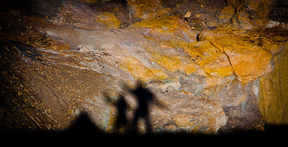Rock Forms & Shadow People, Navajo Sandstone, Arizona