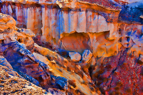 Rock Pallette 1 American South West, Arizona, Colorado Plateau