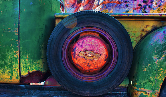Old Truck, Utah, Colorado Plateau