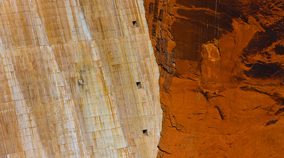 Glen Canyon Dam, American South West, Utah, Arizona, Nevada, Colorado Plateau