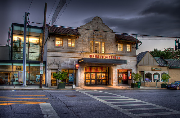 Vintage Jacob Burns Theater in Pleasantville, NY